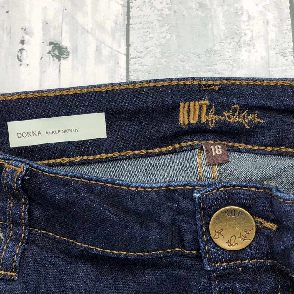 Kut From The Kloth Donna Skinny Ankle Jeans NWT - Picture 5 of 8